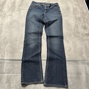 Women's Tommy Hilfiger Hope Boot Blue Denim Jeans Sz 4L (28x32) Wash Mid Rise